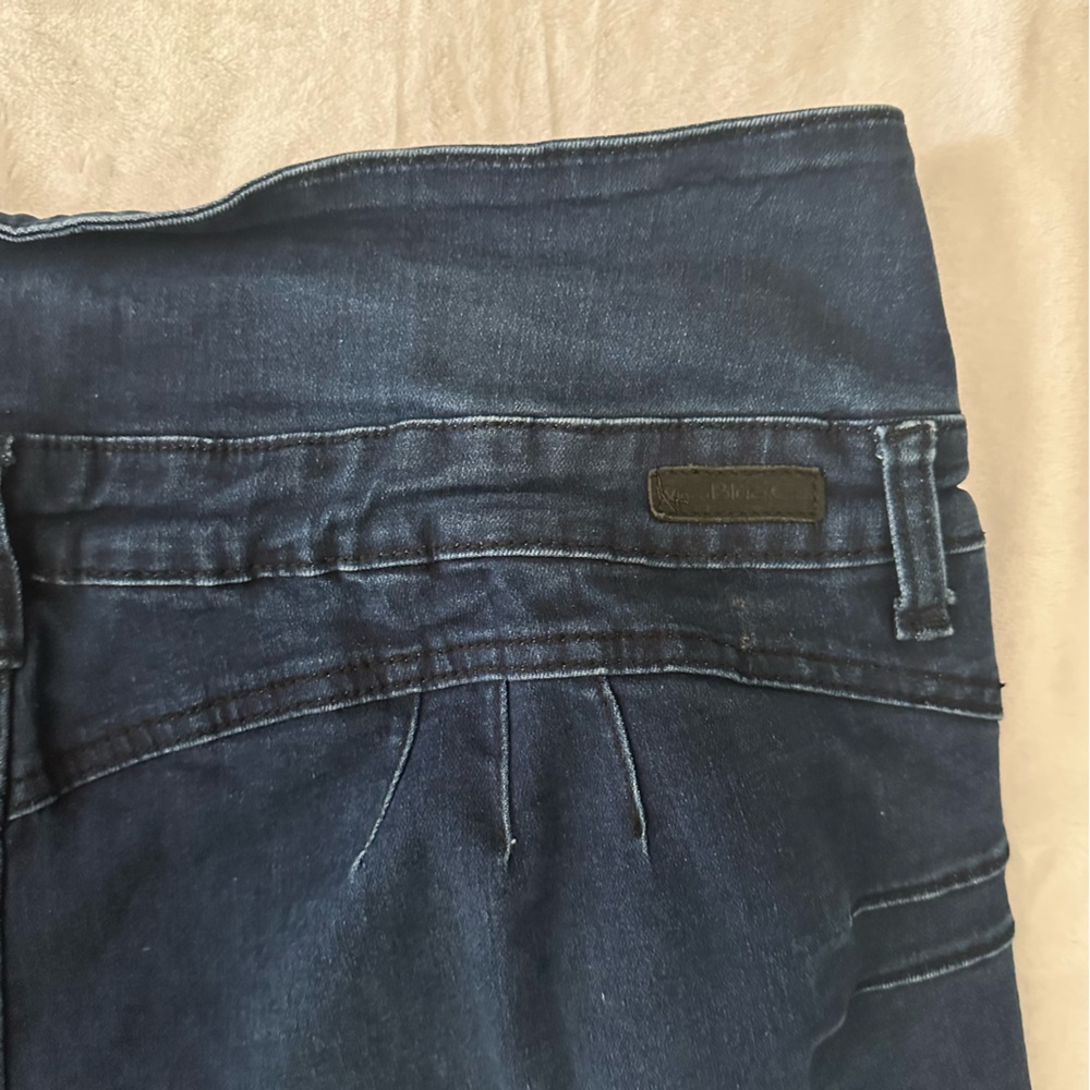 Classic High Rise Women's Jeans in Deep Blue - Picture 11 of 12